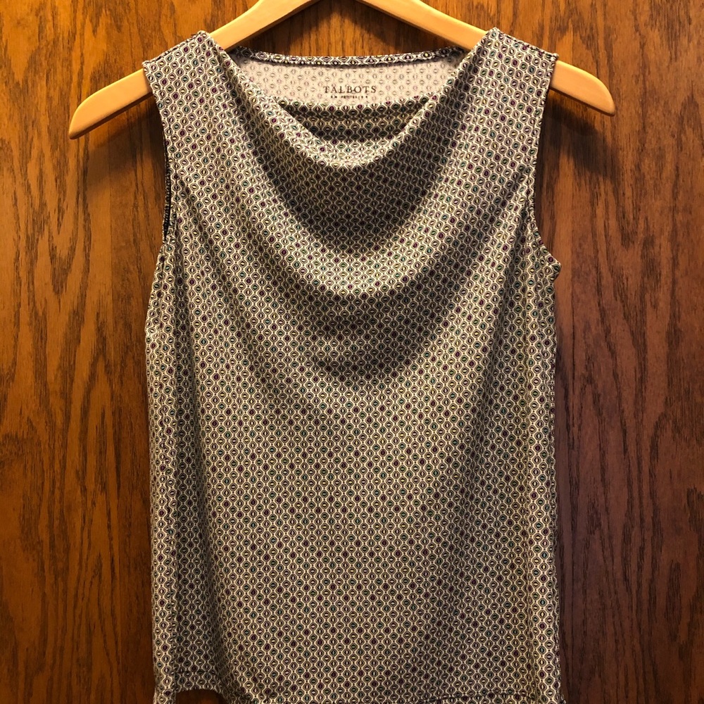 Talbots Patterned Blouse - Picture 7 of 7